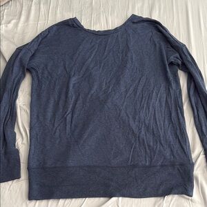 Navy Blue Long Sleeve Shirt